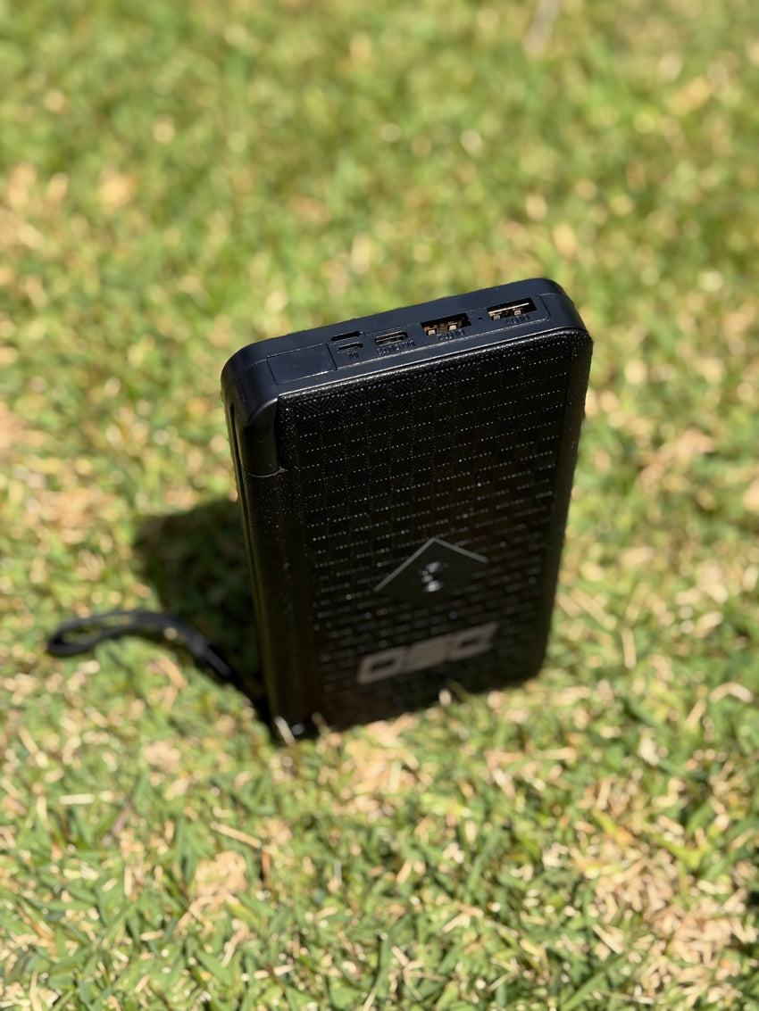 OSC Solar Power Bank – 20,000mAh Multi-Panel Solar Charger