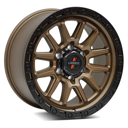 Loaded Stockton 17" Bronze / Black Lip