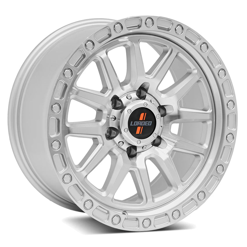 Loaded Stockton 18" Silver Machined