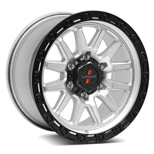 Loaded Stockton 18" Silver Machined / Black Lip