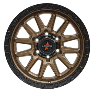 Loaded Stockton 17" Bronze / Black Lip