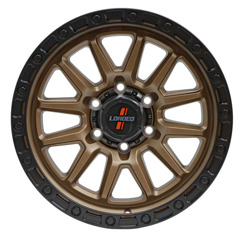 Loaded Stockton 17" Bronze / Black Lip