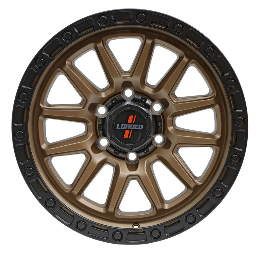 Loaded Stockton 17" Bronze / Black Lip