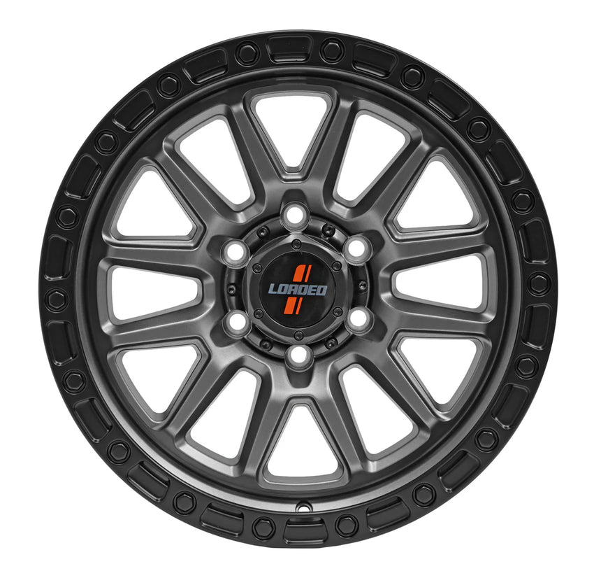 Loaded Stockton 17" Grey / Black Lip