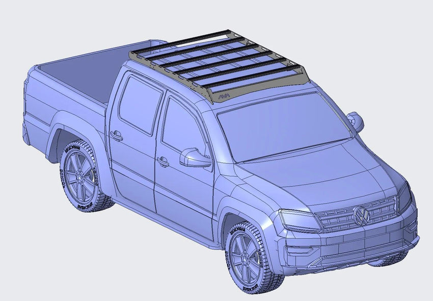 OSC Roof Rack - Volkswagen Amarok 1st Gen Dual Cab