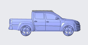 OSC Roof Rack - Volkswagen Amarok 1st Gen Dual Cab