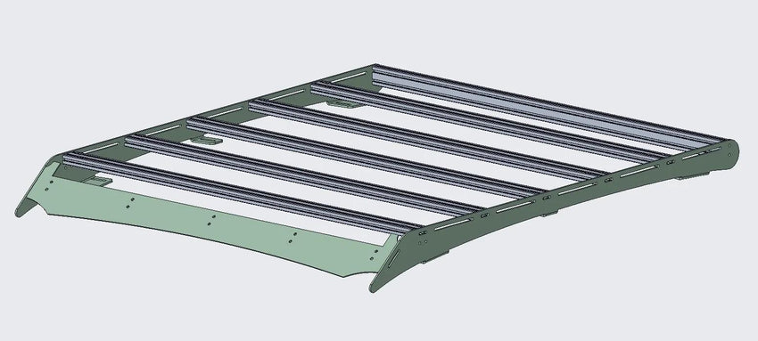 OSC Roof Rack - Ford Ranger / Raptor / Volkswagen Amarok Next Gen Dual Cab